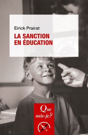 Couverture de La sanction en éducation